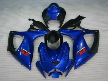GSXR 600 / 750 K6 06-07 Motor Vollverkleidung - Blau