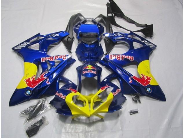 S1000RR 09-14 Motorrad Verkleidungen - Gelb Blau Red Bull