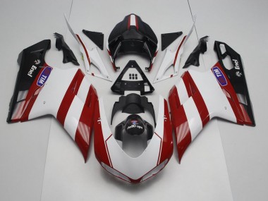 Ducati 848 1098 1198 07-14 Motorrad Verkleidungen - Generali ohne Logo