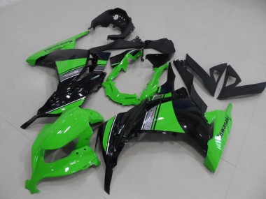 ZX 300R 13-16 Motorrad Verkleidungen - Grün OEM Stil