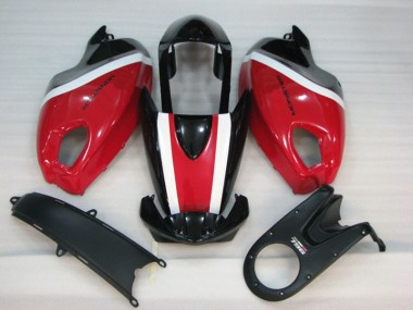 Ducati Monster 696 08-12 Motorrad Verkleidungen - Schwarz Rot 796