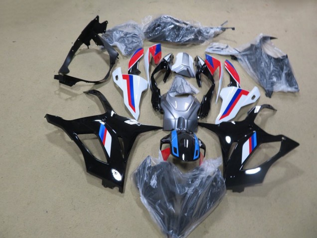 S1000RR 19-21 Motorrad Verkleidung - Schwarz Weiß Rot Blau