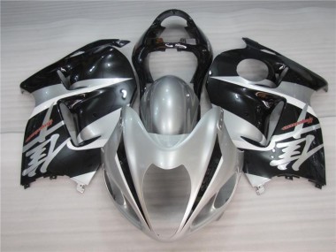 GSXR 1300 Hayabusa 96-07 Motorrad Verkleidungen - Silber Schwarz