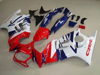 CBR 600 F3 95-98 Motorrad Verkleidungen - Weiß Rot Blau